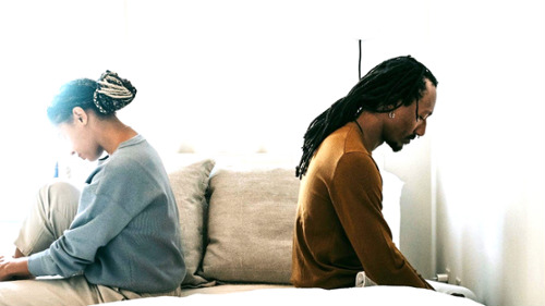 Seattle couple in bed upset about their sexual life together