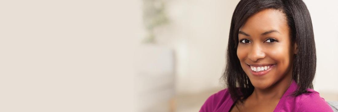 Woman smiling | Seattle Counseling 