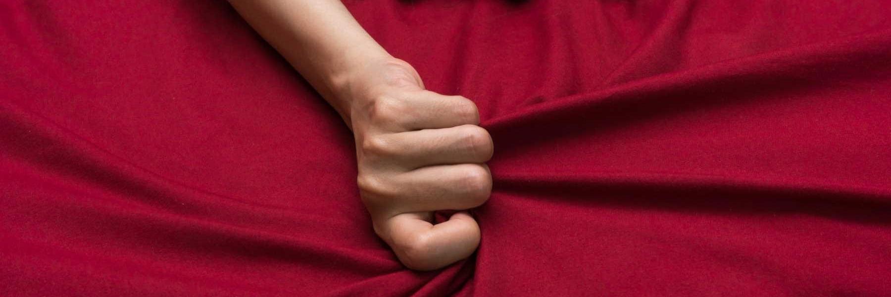 Hand Gripping Sheets after couples therapy in Seattle, WA